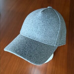 Classic Gray Men's Wool blend Hat
